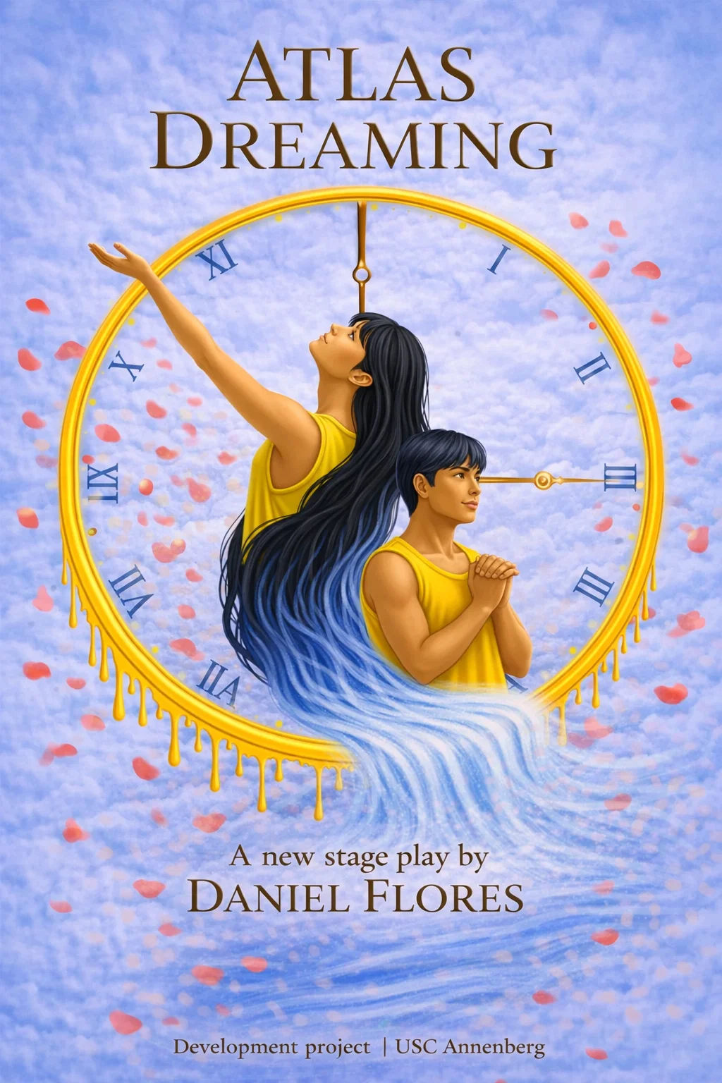 Atlas Dreaming poster — a stage play by Daniel Flores