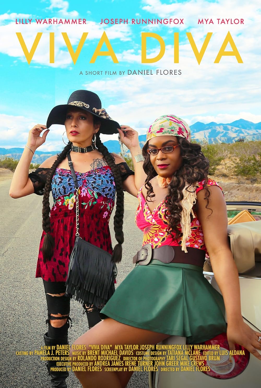 Viva Diva film poster — a short film by Daniel Flores